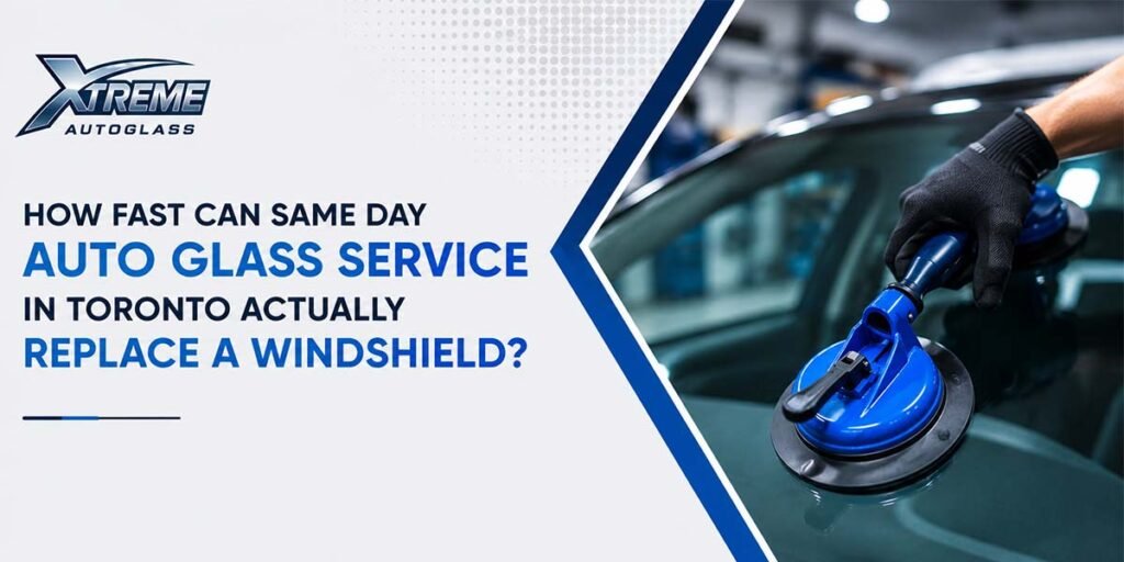 How Fast Can Same Day Auto Glass Service in Toronto Actually Replace a Windshield?
