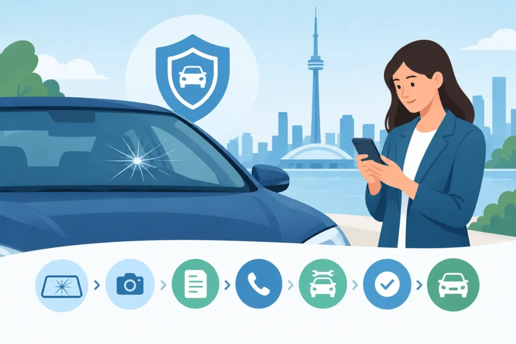 Ontario Windshield Insurance Claim: 7 Steps
